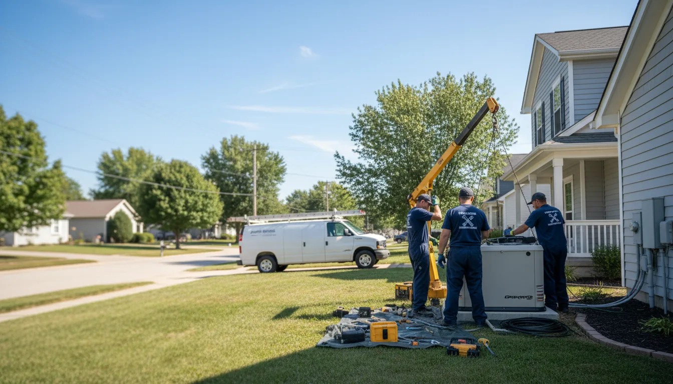 Generator Installation in Ojibwa, WI near me